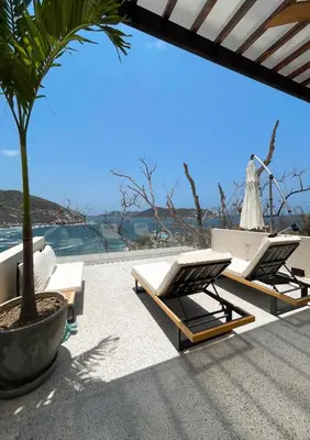 Paisaje cerca de esta villa
