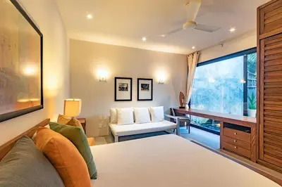 Cama o camas de una habitación en 1038 -- Villa Vidu