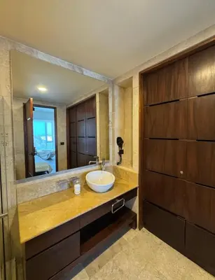 Un baño de Ocean Front, Balcon al Mar y Playa
