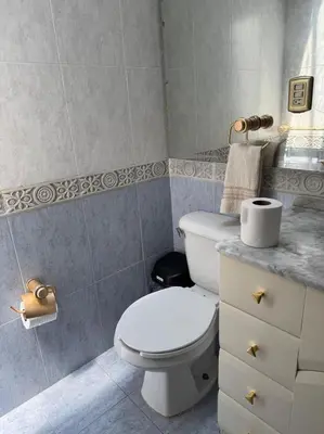 Un baño de Casa Xochimilco
