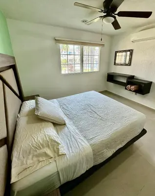 Cama o camas de una habitación en PARAISO ESCONDIDO e126