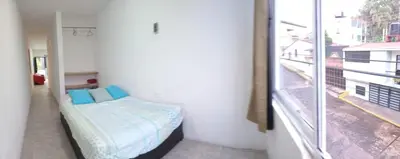 Cama o camas de una habitación en Depto Zona UV Lagos Isleta 102