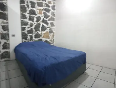 Cama o camas de una habitación en Depto Zona UV Los Lagos Isleta 101