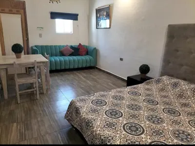 Zona de estar de Cuatro Rumbos Hospedaje