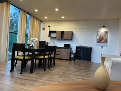 Una cocina o zona de cocina en Loft Chapultepec