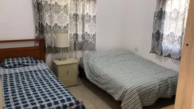Cama o camas de una habitación en Casa fraccionamiento colonos Ticuman
