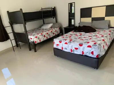 Cama o camas de una habitación en La Casa de Don Felipe