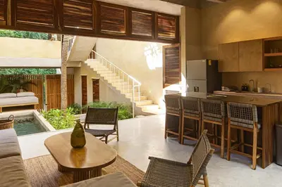 Plano de Casa Palmeras 1 - Amazing Beach House