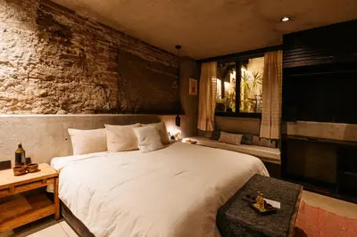 Cama o camas de una habitación en Becino
