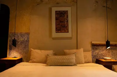 Cama o camas de una habitación en Becino