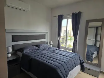 Cama o camas de una habitación en Casa EBaNa