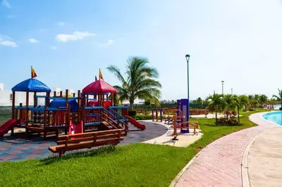 Zona de juegos infantil en Casa EBaNa