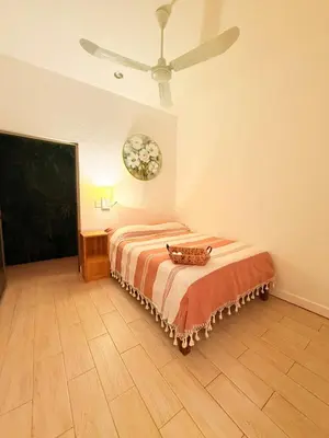 Cama o camas de una habitación en Casa Luna