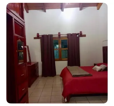 Cama o camas de una habitación en Casa Santo Domingo