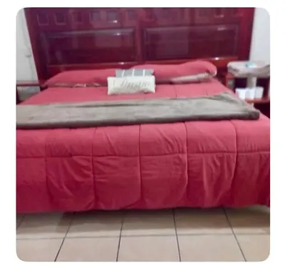 Cama o camas de una habitación en Casa Santo Domingo