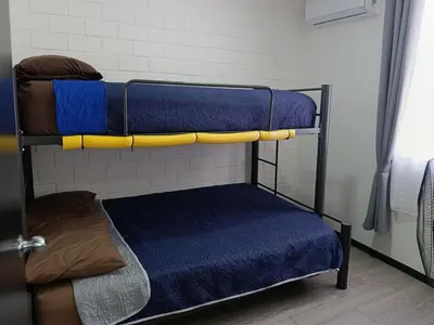 Cama o camas de una habitación en Depa Risalud!