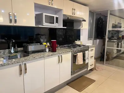 Una cocina o zona de cocina en Luxury apartment