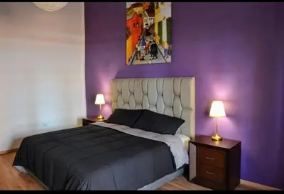Cama o camas de una habitación en Le Chat Noir