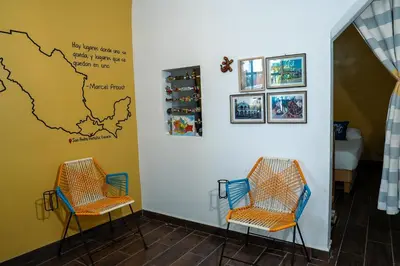 Zona de estar de Rincón pochutleco