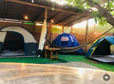 Plano de Mahue Rooms and Camping