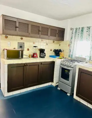 Una cocina o zona de cocina en Casas Costa Azul