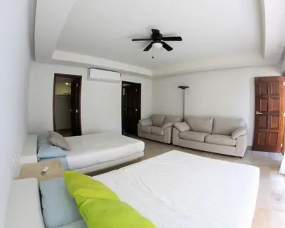 Zona de estar de Villa con Alberca Princess