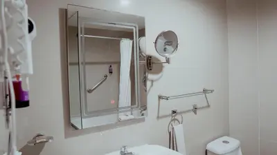 Un baño de Hotel San Felipe