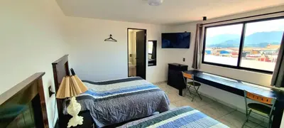 Cama o camas de una habitación en Hotel El Eden 4 per 15