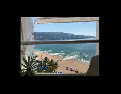 Plano de Tranquilo departamento en Acapulco frente al mar