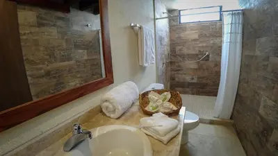 Un baño de Casa Sacre