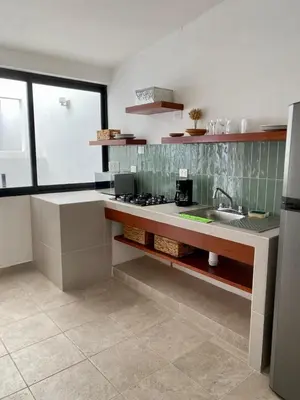 Una cocina o zona de cocina en La Noria Apartment