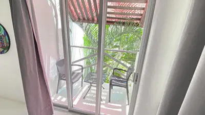 Un balcón o terraza de Villa Aikia (Adults Suites A/C)
