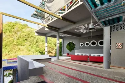 Un balcón o terraza de Villa Aikia (Adults Suites A/C)