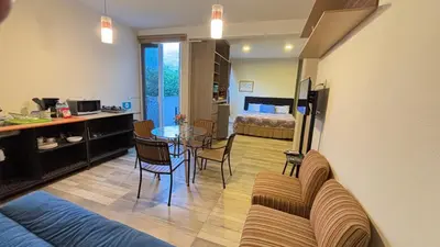 Zona de estar de Loft Huamuche San Sebastián Tutla