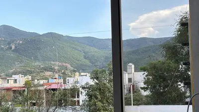Vista general de una montaña o vista desde el apartamento
