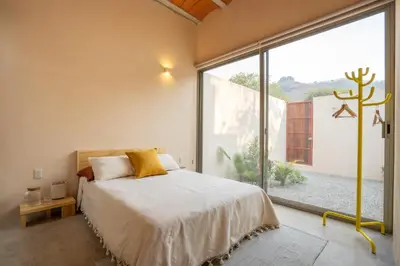 Cama o camas de una habitación en Casa Oma 04