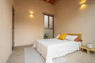 Cama o camas de una habitación en Casa Oma 04