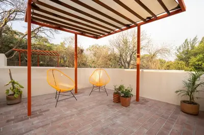 Un balcón o terraza de Casa Oma 04