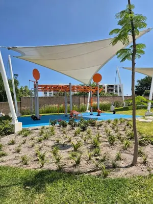 Jardín al aire libre en Casa Sayil