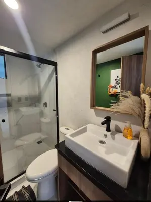 Un baño de Casa Sayil