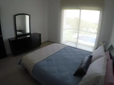 Cama o camas de una habitación en Departamento Paraiso Country Club-Morelos