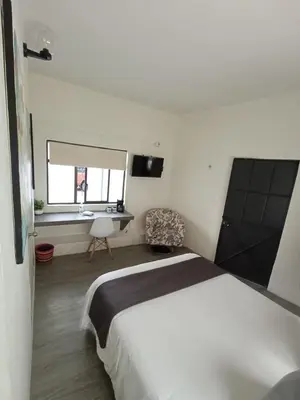 Cama o camas de una habitación en HERMILA Tlalpan