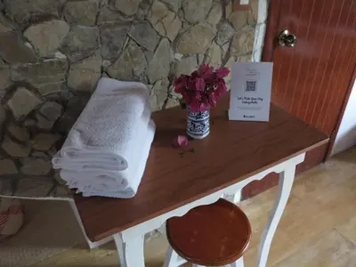 Plano de Habitación doble con baño y vista a la montaña