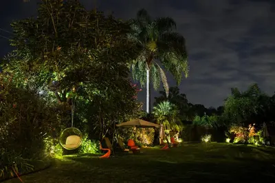 Jardín al aire libre en Areté