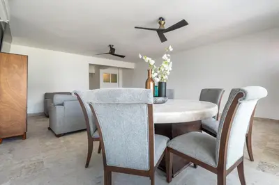 Zona de estar de Villas Acapulco Punta Diamante