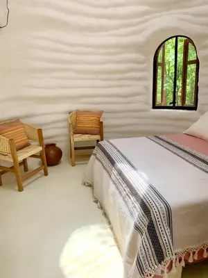 Cama o camas de una habitación en Domo Hermoso Glamping