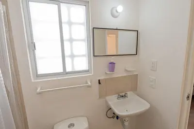 Un baño de Family House with Water Park Tlayecac, 3 Bedrooms