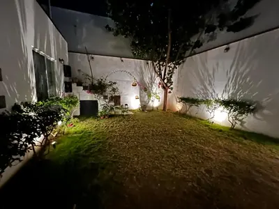 Jardín al aire libre en Casa YOKO