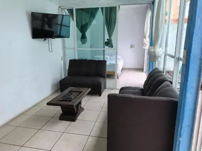 Zona de estar de Casa DGallardo Costa esmeralda