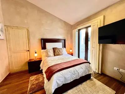 Cama o camas de una habitación en Aida en ValQuirico
